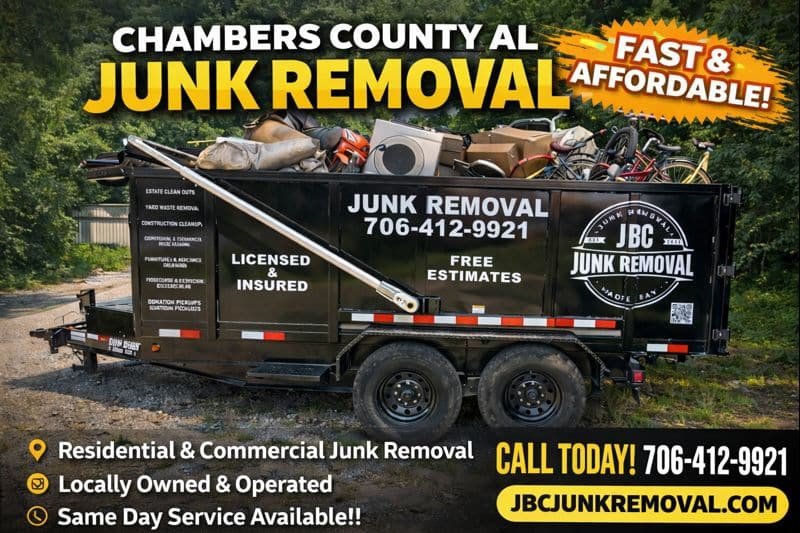 chambers county al junk removal