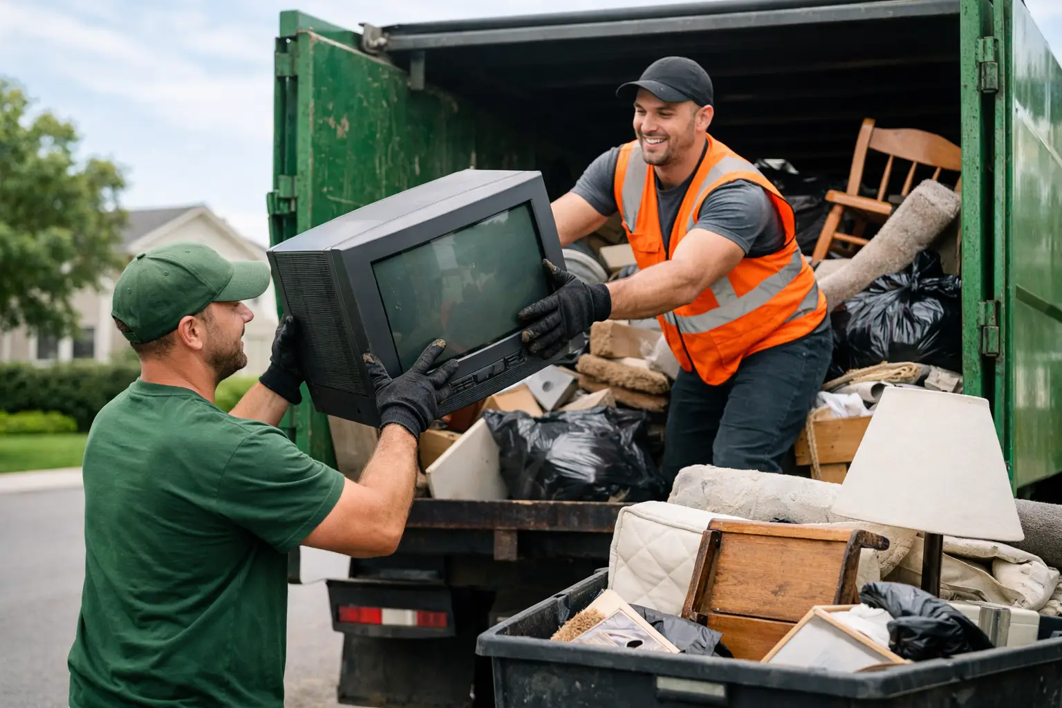 Same Day Junk Pickup Without the Runaround
