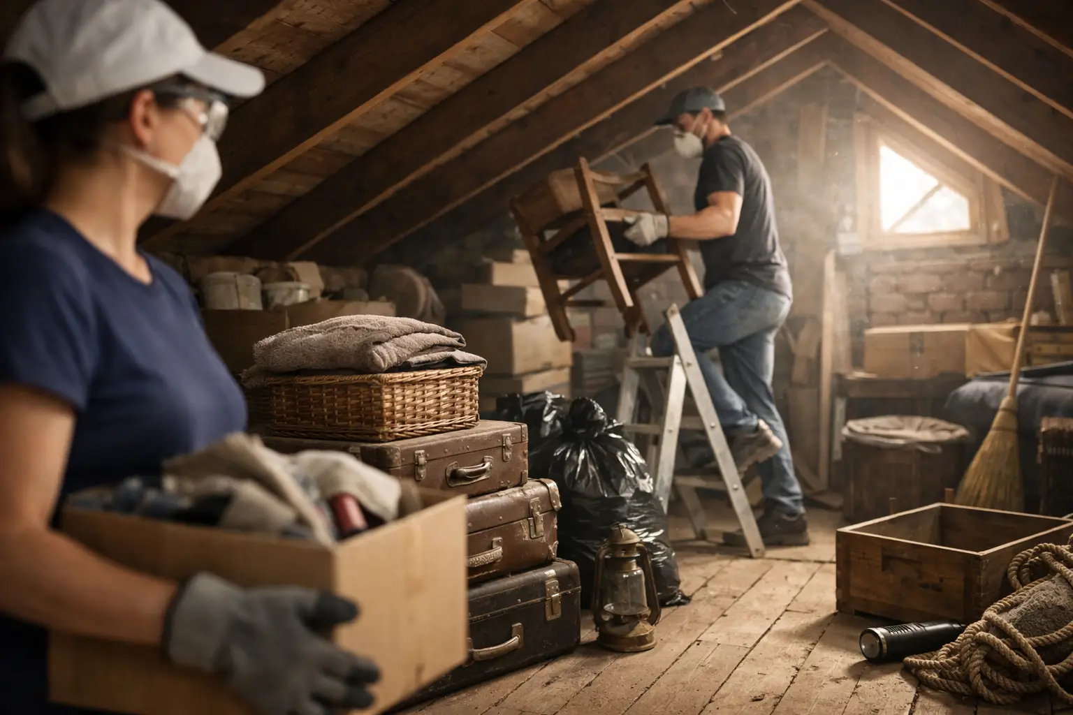 8 Best Ways to Clear Attics Safely