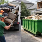 Junk Removal vs Dumpster Rental