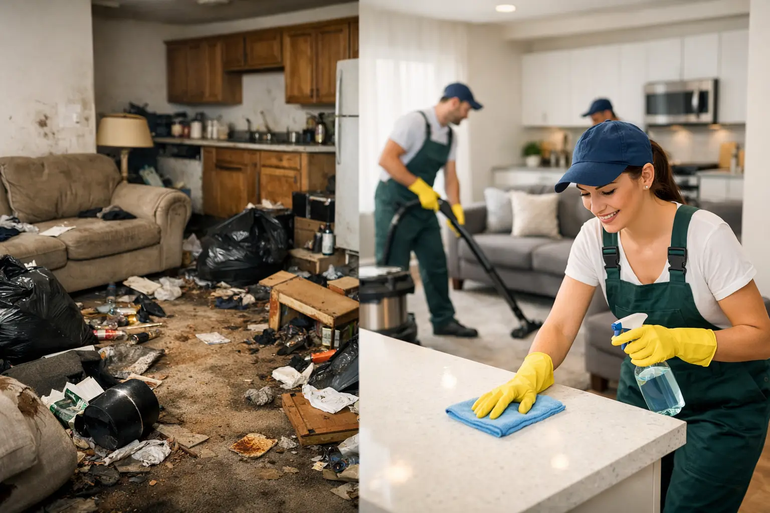 Rental Property Cleanup Example and Cost Guide