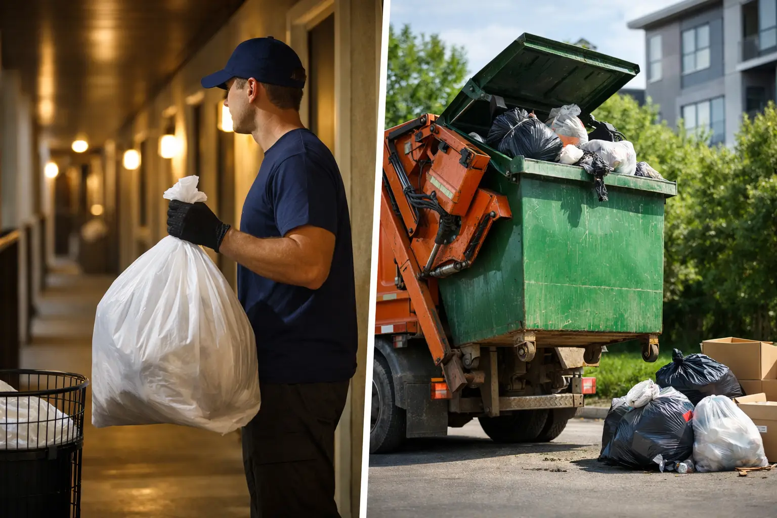 Valet Trash vs Dumpster Service: Which Fits?