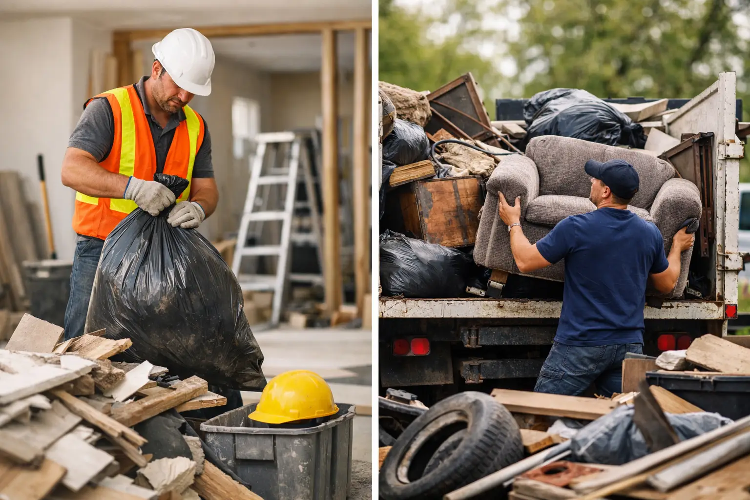 Construction Cleanup vs Junk Hauling: Which Fits?