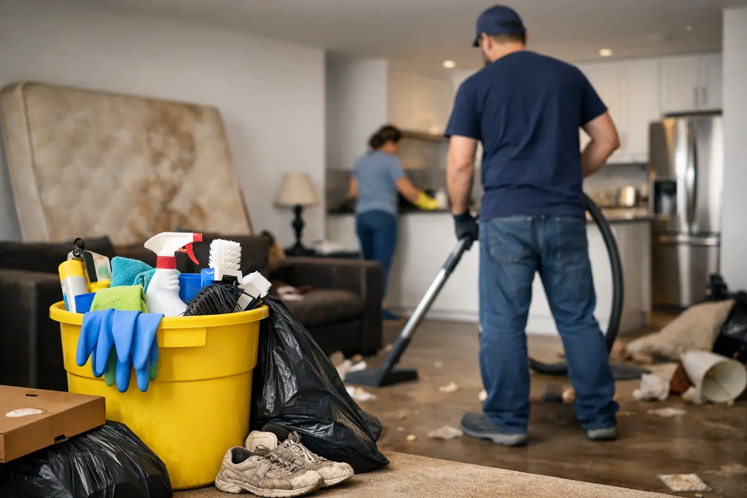 Post Eviction Cleanup Steps for Rental Turnovers