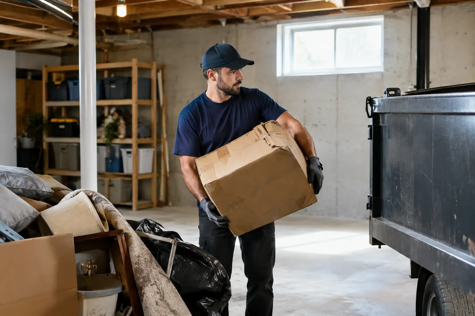 Can Junk Removal Clear Basements? What to Expect